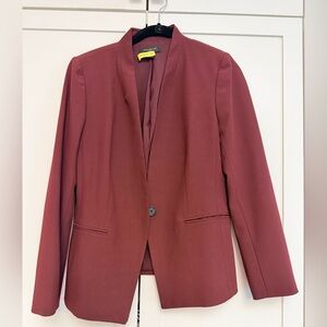 Ann Taylor Petite Maroon Blazer